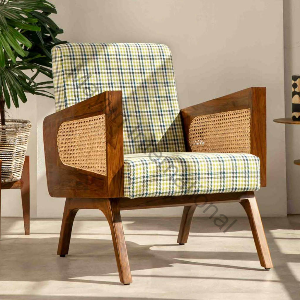 Cane Arm Chairs 